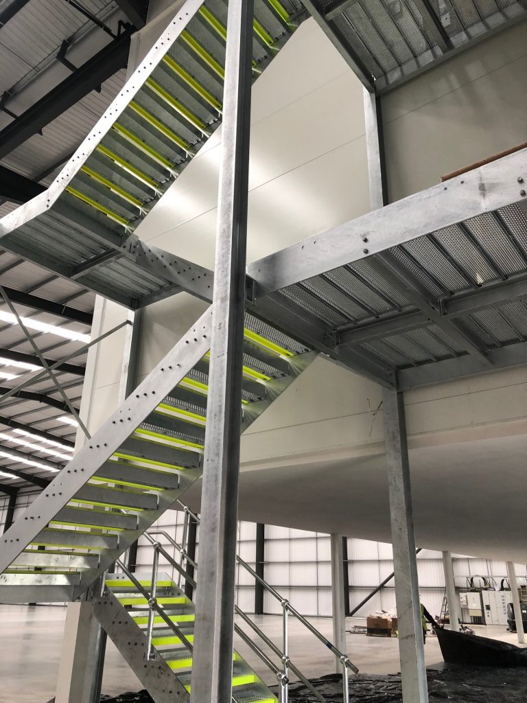 Internal fire escape staircase built and installed. Steel Staircase Fire Escape Stairs Internal