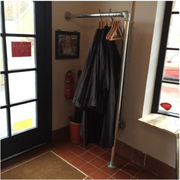 Industrial Style Coat Hanger